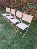Sedia da giardino con braccioli Piazza beige
